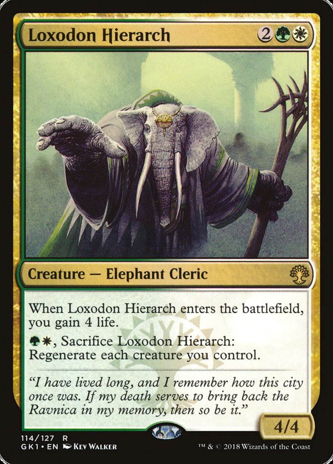 Loxodon Hierarch [Guilds of Ravnica Guild Kit] | Game Grid - Logan