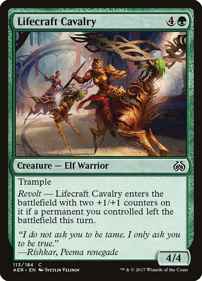 Lifecraft Cavalry [Aether Revolt] | Game Grid - Logan