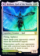 Reidane, God of the Worthy // Valkmira, Protector's Shield [Kaldheim Prerelease Promos] | Game Grid - Logan