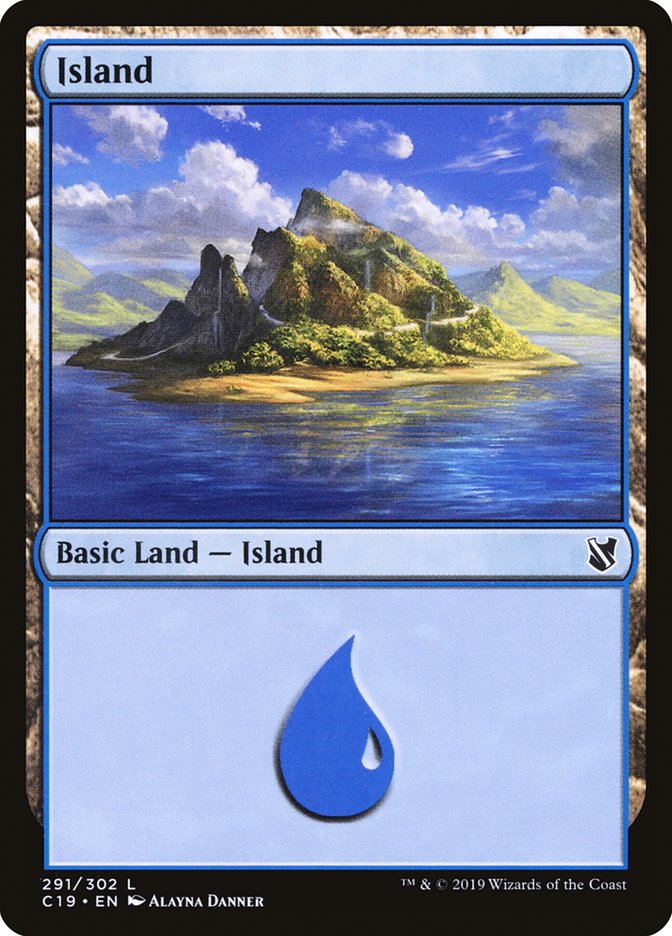 Island (291) [Commander 2019] | Game Grid - Logan