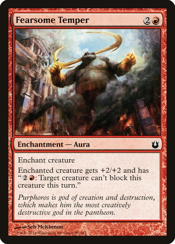 Fearsome Temper [Born of the Gods] | Game Grid - Logan