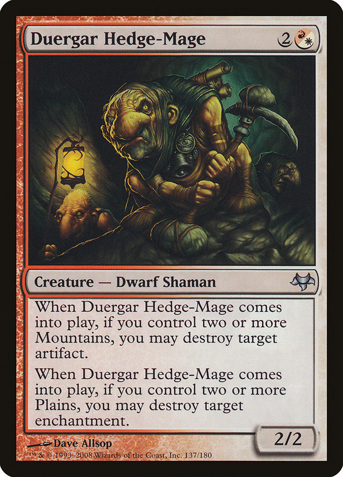 Duergar Hedge-Mage [Eventide] | Game Grid - Logan