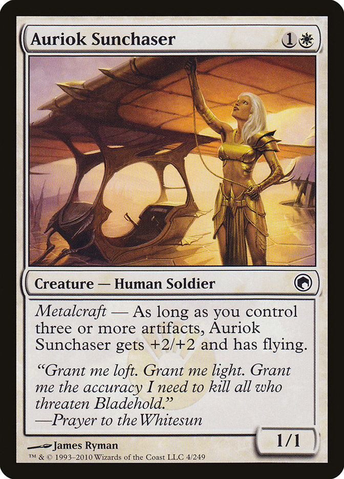 Auriok Sunchaser [Scars of Mirrodin] | Game Grid - Logan