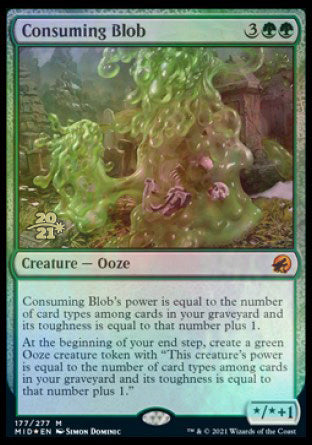 Consuming Blob [Innistrad: Midnight Hunt Prerelease Promos] | Game Grid - Logan