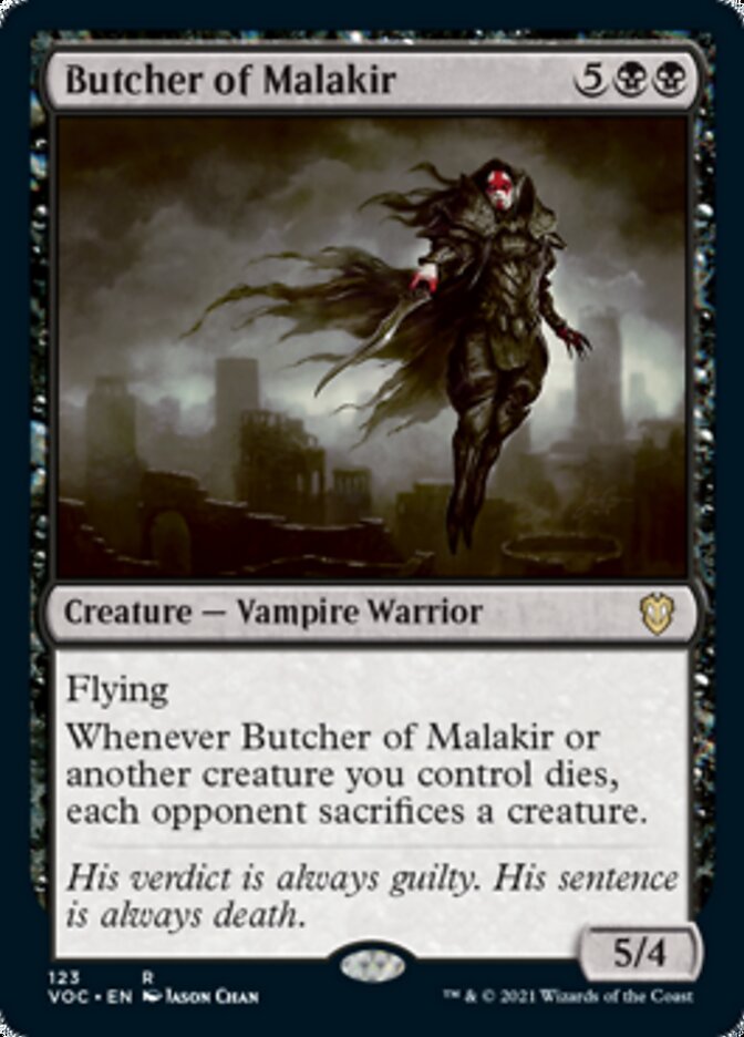 Butcher of Malakir [Innistrad: Crimson Vow Commander] | Game Grid - Logan