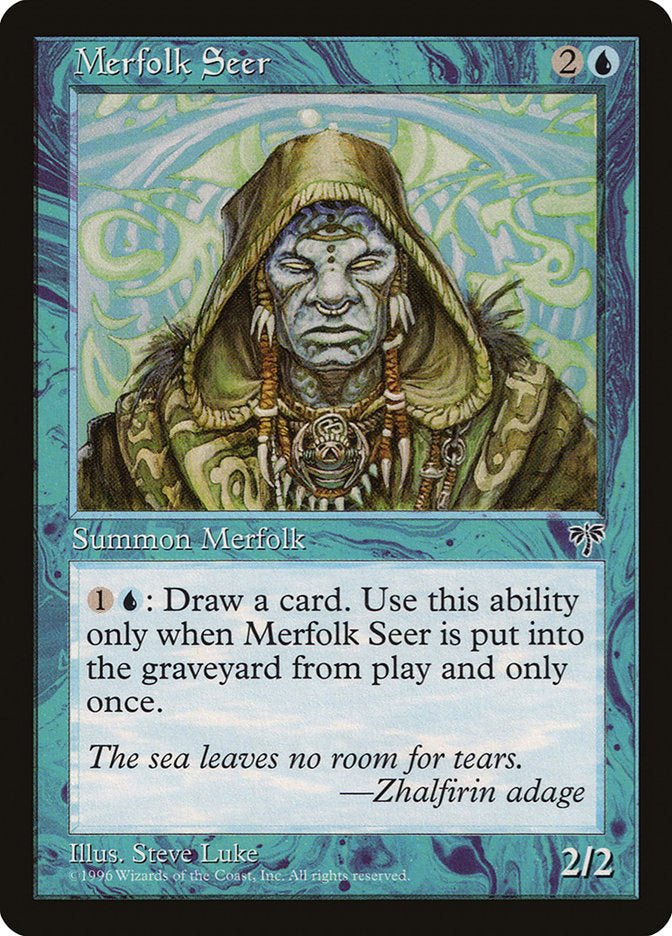 Merfolk Seer [Mirage] | Game Grid - Logan