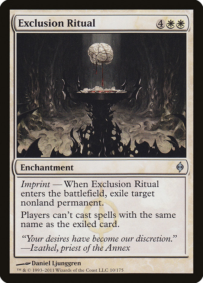 Exclusion Ritual [New Phyrexia] | Game Grid - Logan