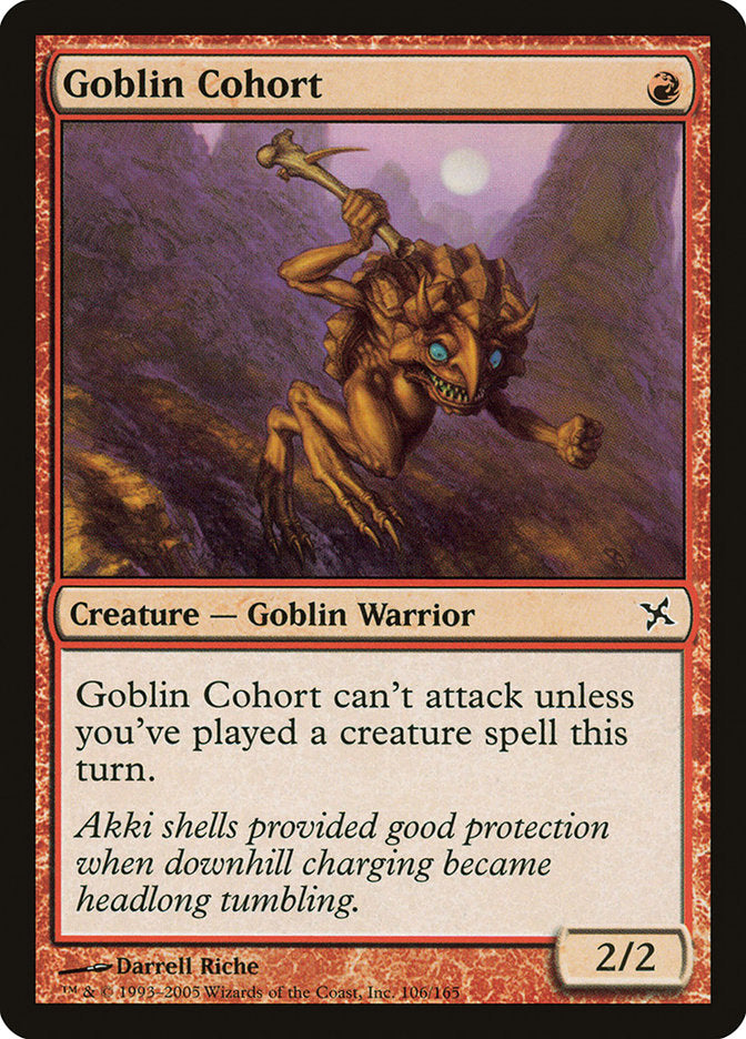 Goblin Cohort [Betrayers of Kamigawa] | Game Grid - Logan