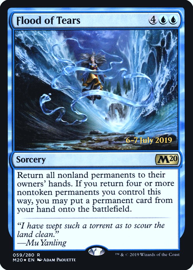 Flood of Tears [Core Set 2020 Prerelease Promos] | Game Grid - Logan