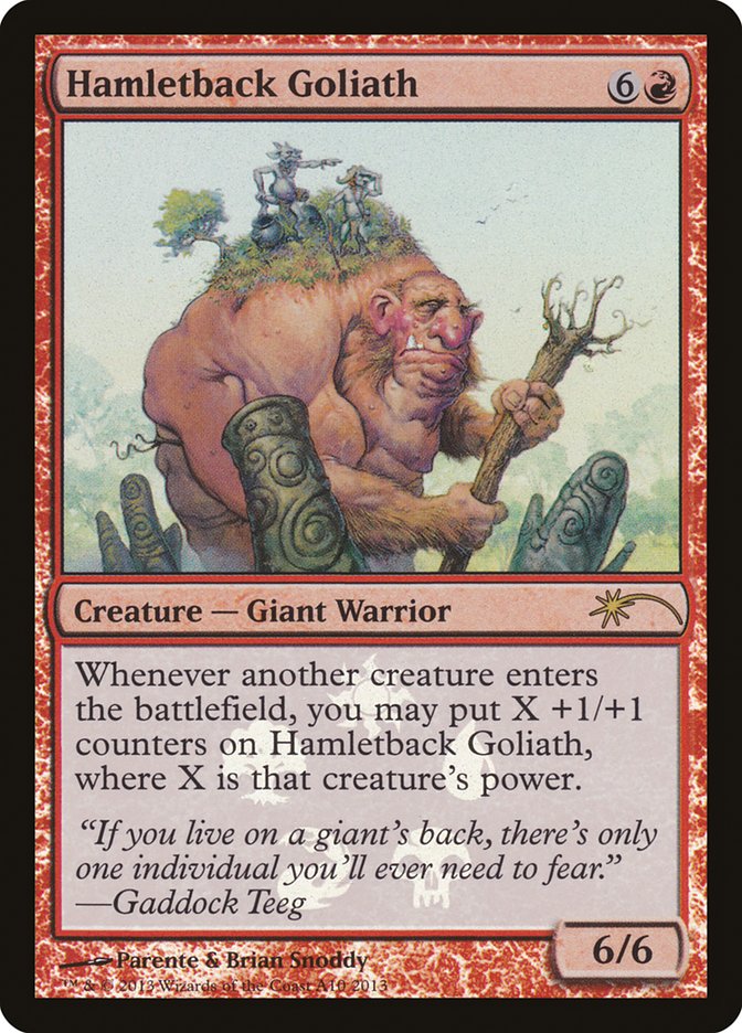 Hamletback Goliath [Resale Promos] | Game Grid - Logan