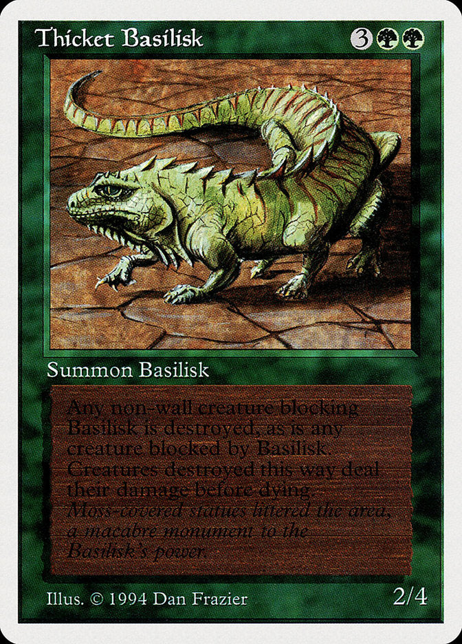 Thicket Basilisk [Summer Magic / Edgar] | Game Grid - Logan