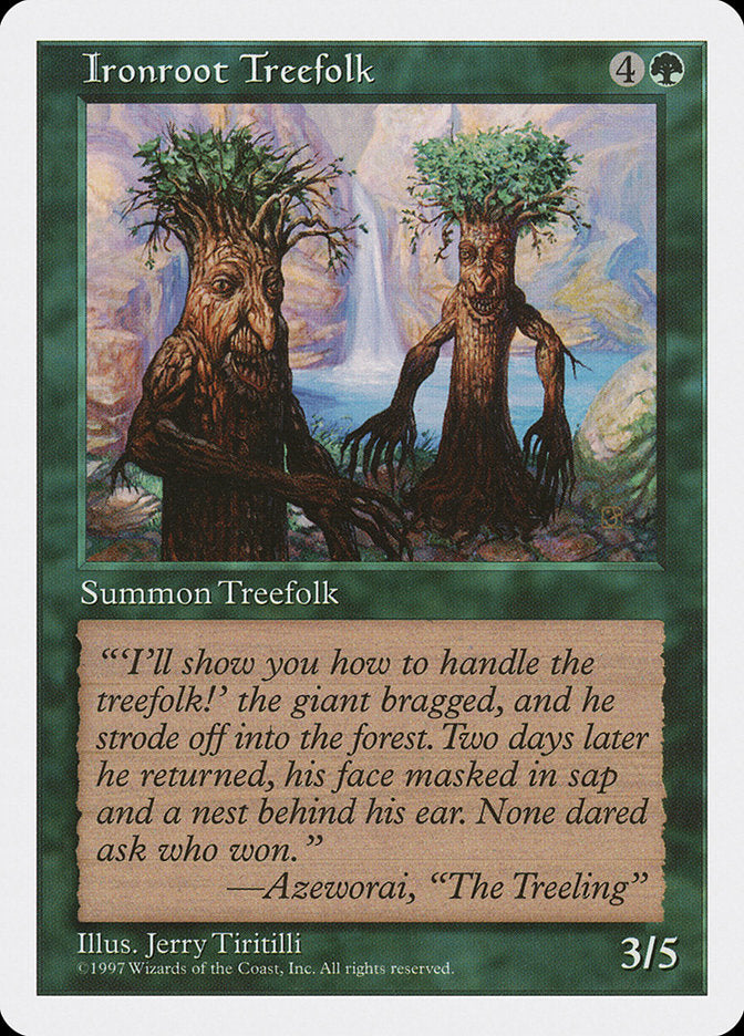 Ironroot Treefolk [Fifth Edition] | Game Grid - Logan