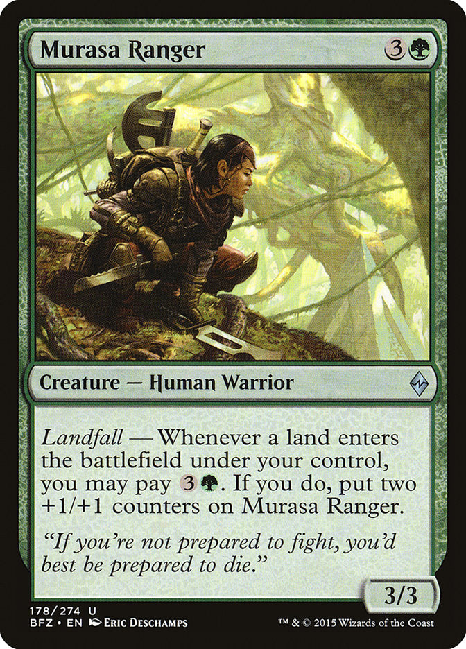 Murasa Ranger [Battle for Zendikar] | Game Grid - Logan