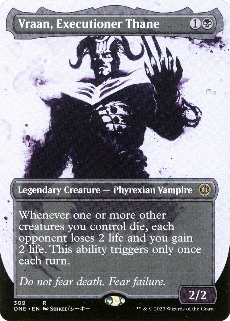 Vraan, Executioner Thane (Borderless Ichor) [Phyrexia: All Will Be One] | Game Grid - Logan