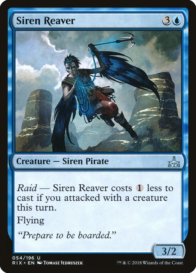 Siren Reaver [Rivals of Ixalan] | Game Grid - Logan