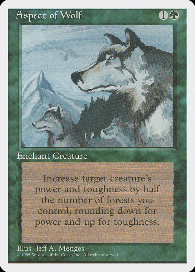 Aspect of Wolf [Fourth Edition] | Game Grid - Logan