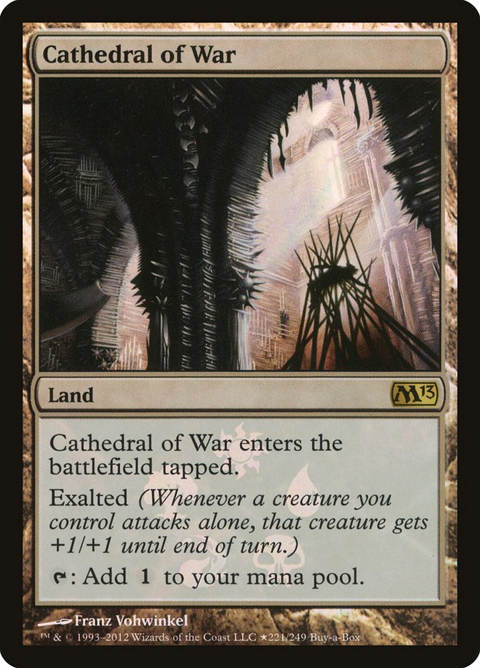 Cathedral of War (Buy-A-Box) [Magic 2013 Promos] | Game Grid - Logan