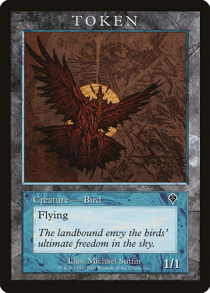 Bird Token [Magic Player Rewards 2001] | Game Grid - Logan
