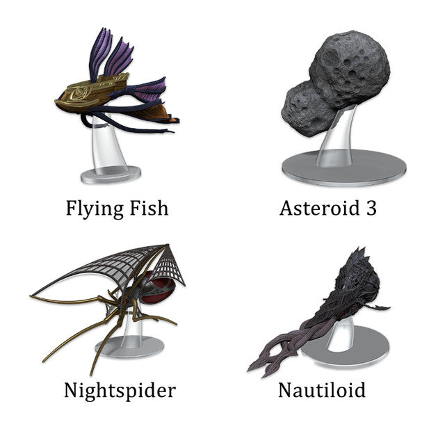 D&D Icons of the Realms Miniatures: Wildspace Ambush - Ship Scale Miniatures | Game Grid - Logan