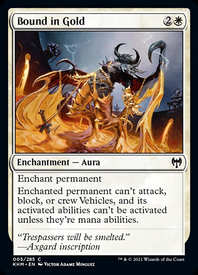 Bound in Gold [Kaldheim] | Game Grid - Logan