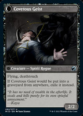 Covert Cutpurse // Covetous Geist [Innistrad: Midnight Hunt] | Game Grid - Logan