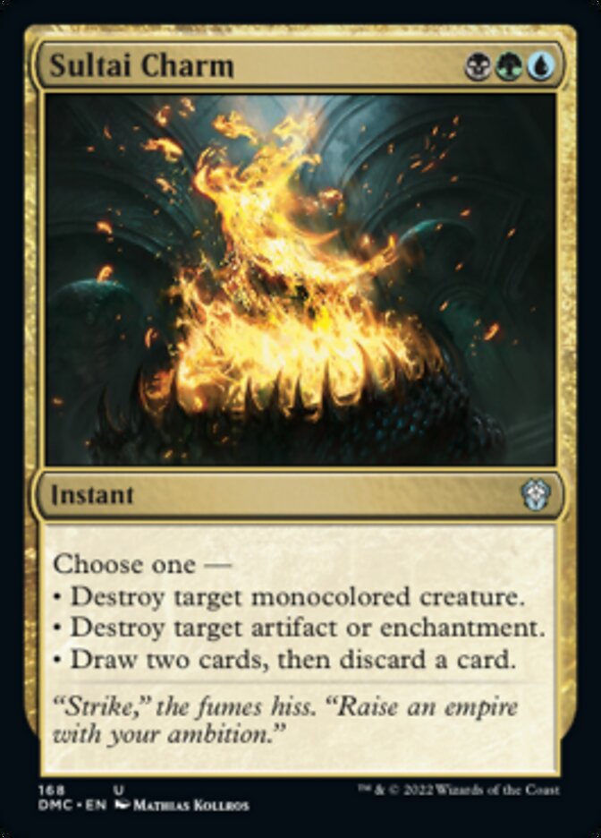 Sultai Charm [Dominaria United Commander] | Game Grid - Logan