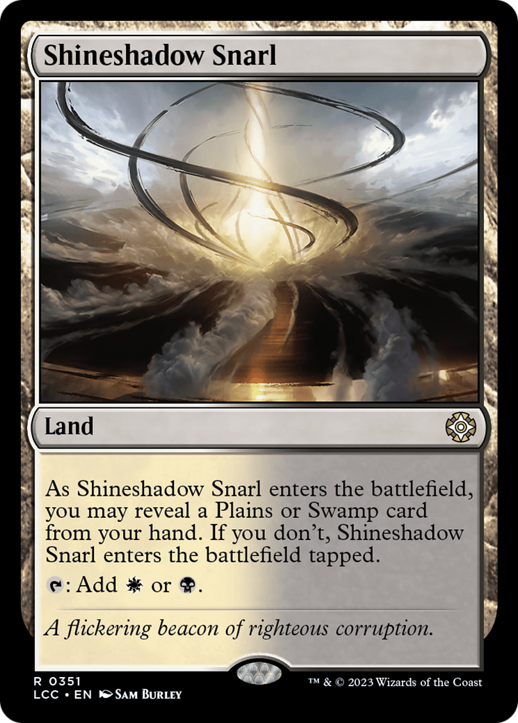 Shineshadow Snarl [The Lost Caverns of Ixalan Commander] | Game Grid - Logan