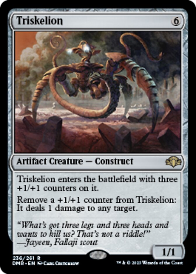 Triskelion [Dominaria Remastered] | Game Grid - Logan