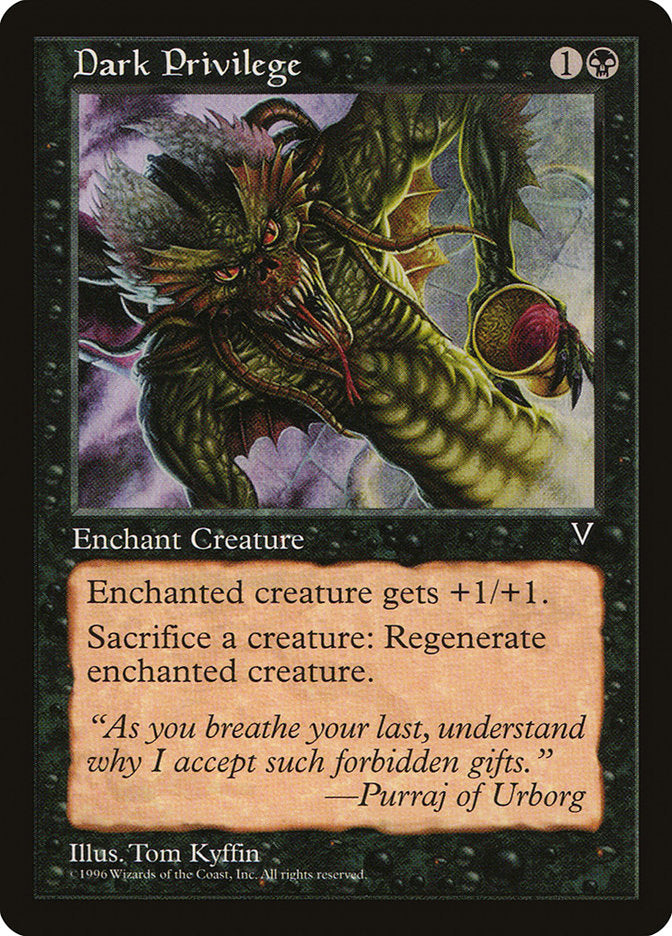 Dark Privilege [Visions] | Game Grid - Logan