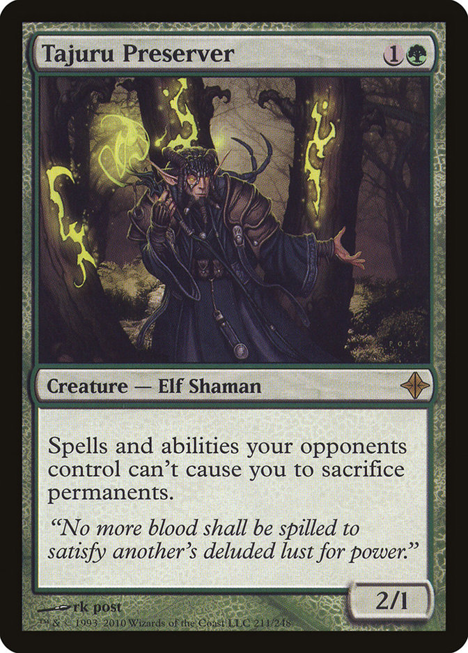 Tajuru Preserver [Rise of the Eldrazi] | Game Grid - Logan
