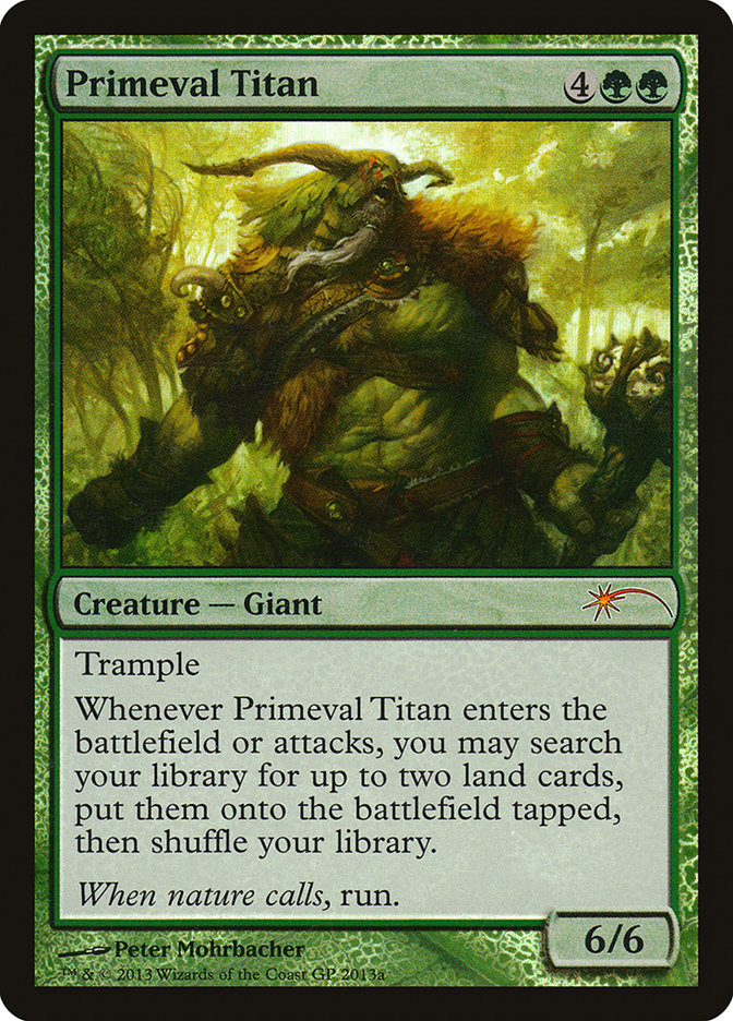 Primeval Titan (Grand Prix) [Grand Prix Promos] | Game Grid - Logan