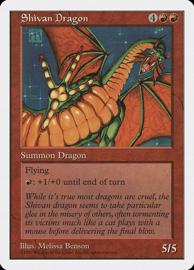 Shivan Dragon [Fifth Edition] | Game Grid - Logan