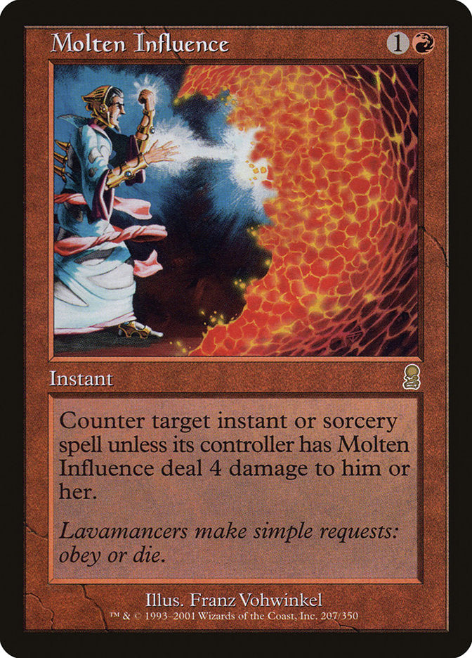 Molten Influence [Odyssey] | Game Grid - Logan