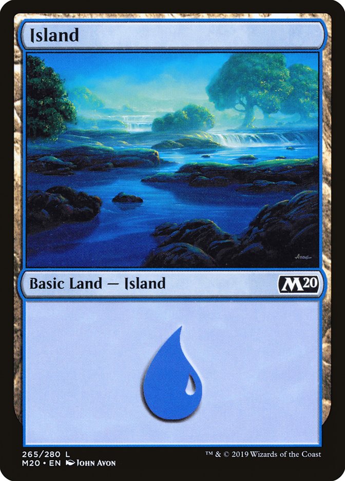 Island (265) [Core Set 2020] | Game Grid - Logan