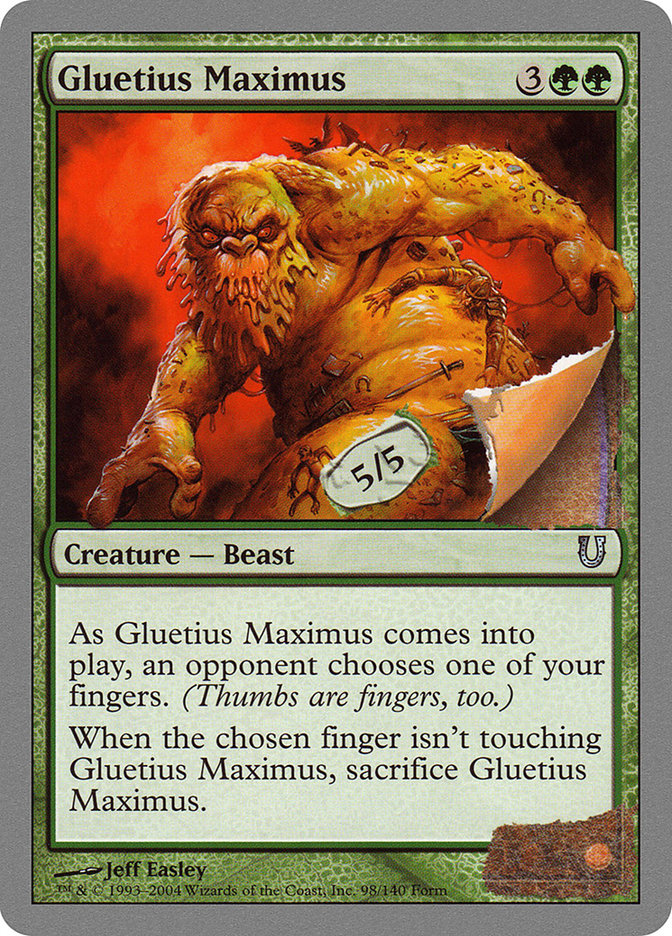 Gluetius Maximus [Unhinged] | Game Grid - Logan
