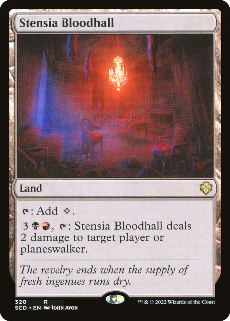 Stensia Bloodhall [Starter Commander Decks] | Game Grid - Logan