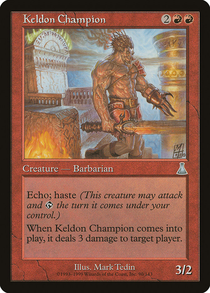 Keldon Champion [Urza's Destiny] | Game Grid - Logan