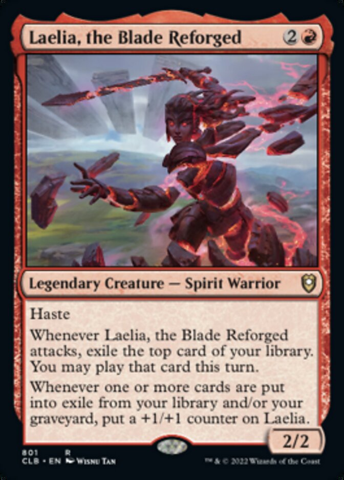 Laelia, the Blade Reforged [Commander Legends: Battle for Baldur's Gate] | Game Grid - Logan