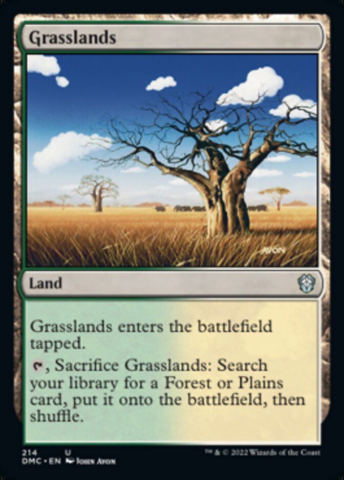 Grasslands [Dominaria United Commander] | Game Grid - Logan