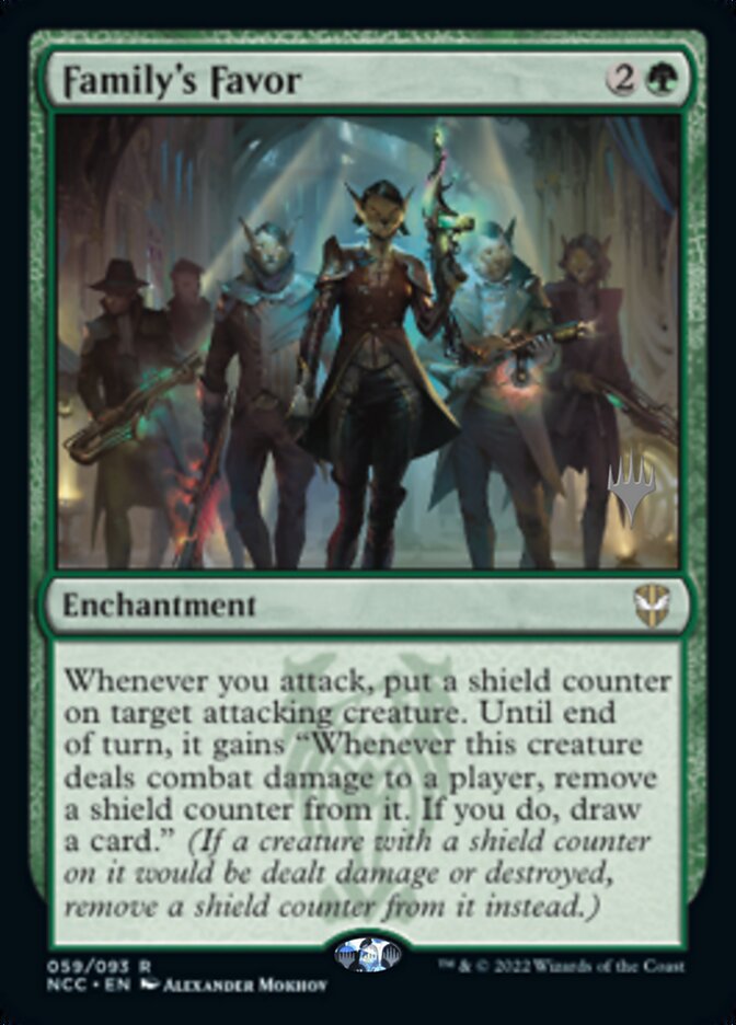 Family's Favor (Promo Pack) [Streets of New Capenna Commander Promos] | Game Grid - Logan