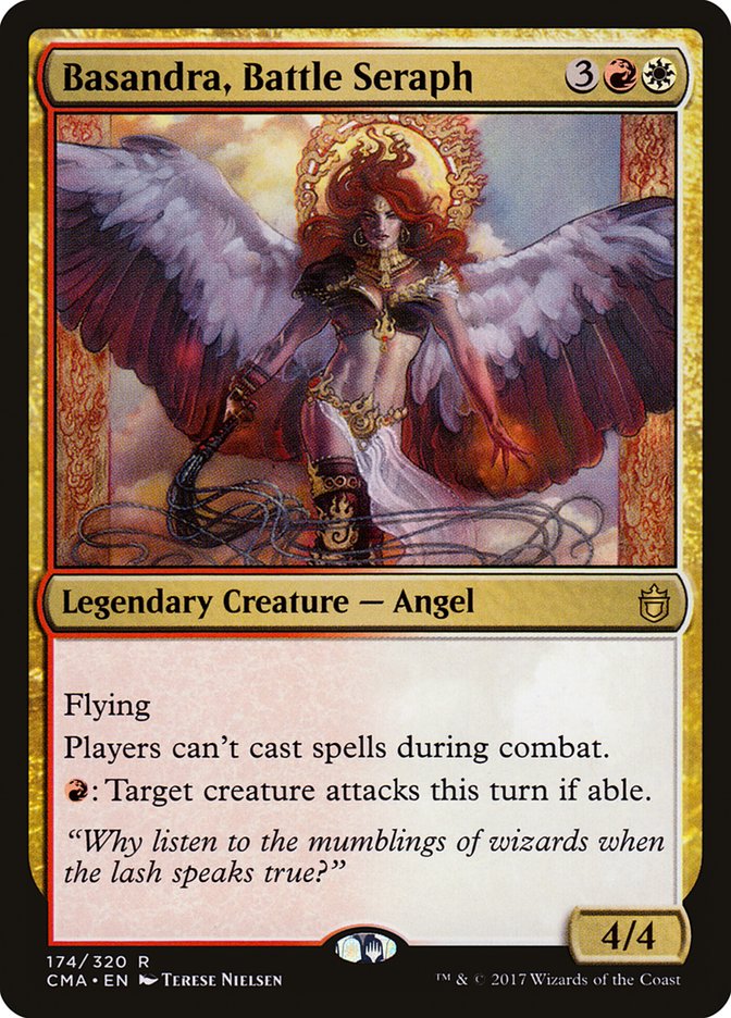 Basandra, Battle Seraph [Commander Anthology] | Game Grid - Logan