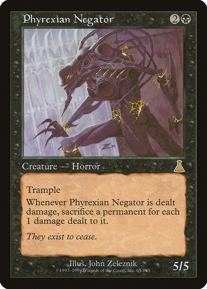 Phyrexian Negator [Urza's Destiny] | Game Grid - Logan