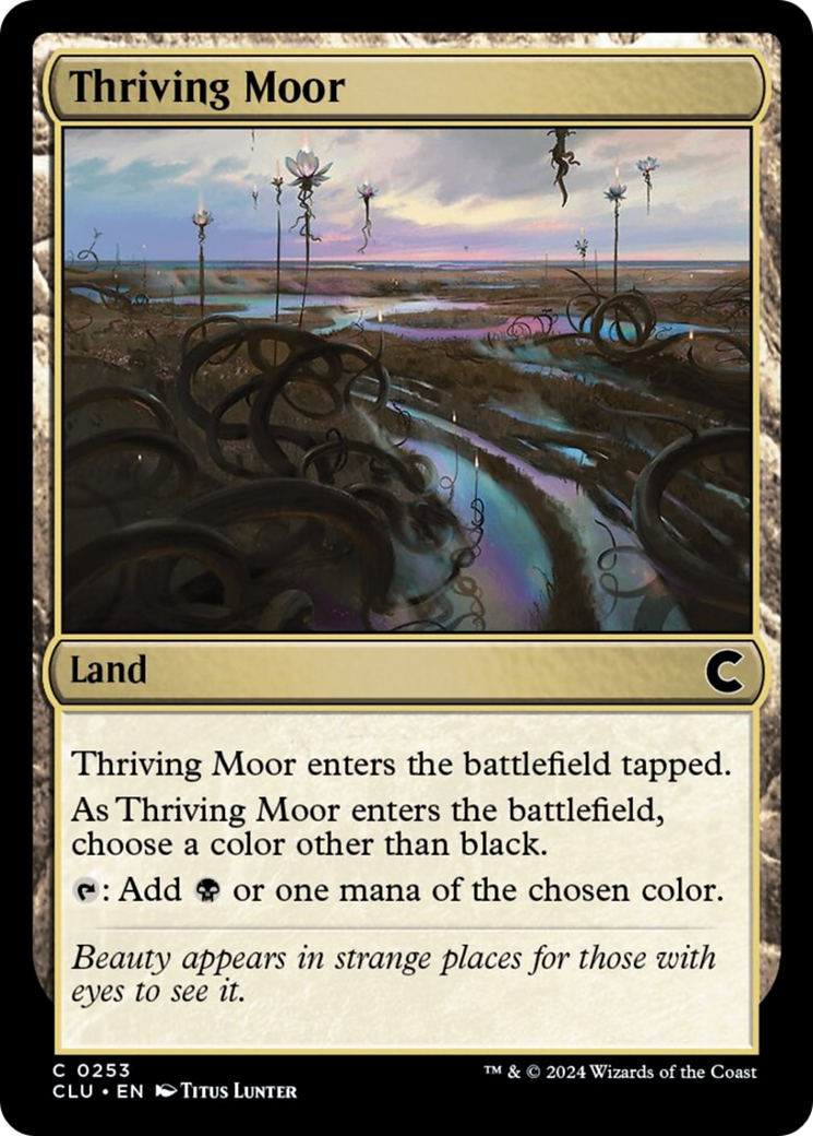 Thriving Moor [Ravnica: Clue Edition] | Game Grid - Logan