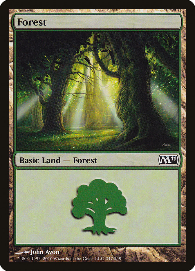 Forest (247) [Magic 2011] | Game Grid - Logan