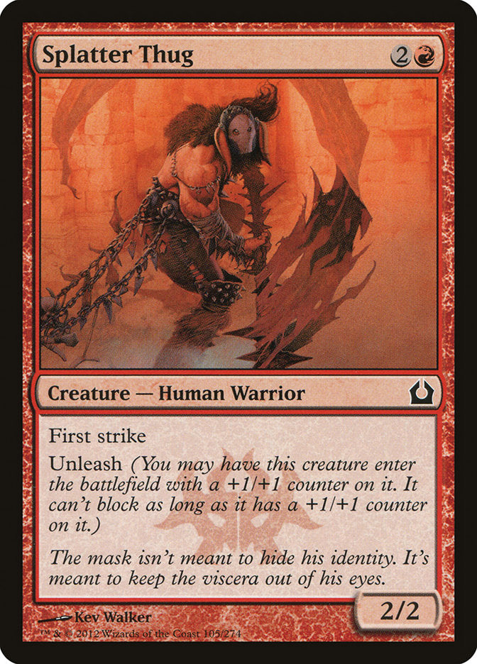 Splatter Thug [Return to Ravnica] | Game Grid - Logan