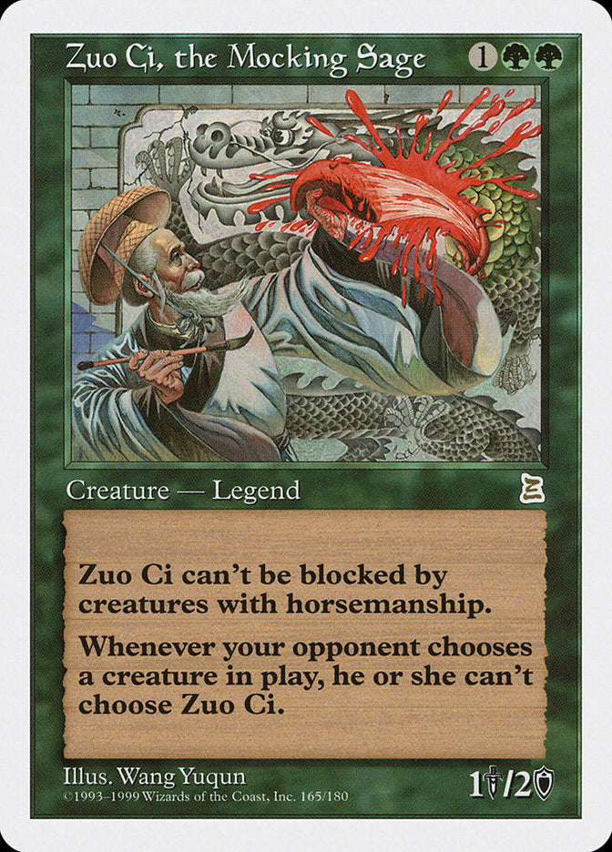 Zuo Ci, the Mocking Sage [Portal Three Kingdoms] | Game Grid - Logan