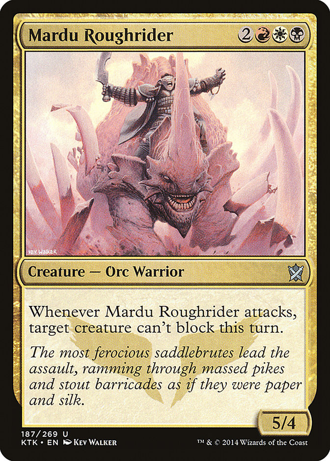 Mardu Roughrider [Khans of Tarkir] | Game Grid - Logan