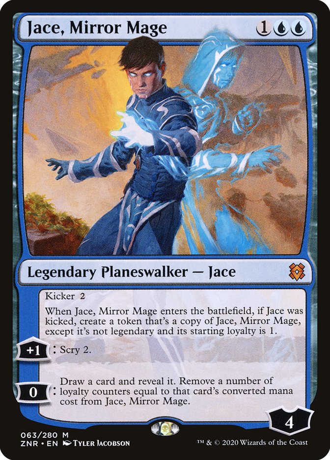 Jace, Mirror Mage [Zendikar Rising] | Game Grid - Logan