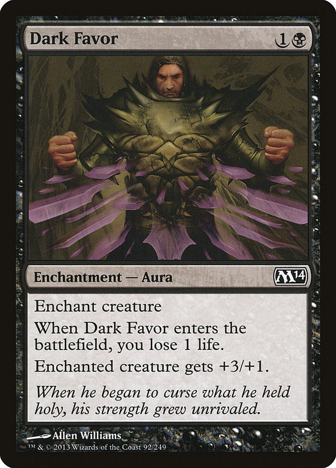 Dark Favor [Magic 2014] | Game Grid - Logan