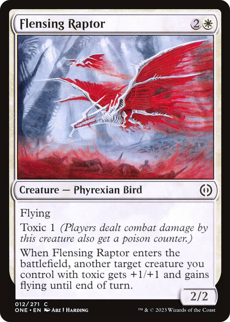 Flensing Raptor [Phyrexia: All Will Be One] | Game Grid - Logan